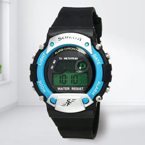Remarkable Sonata Digital Mens Watch