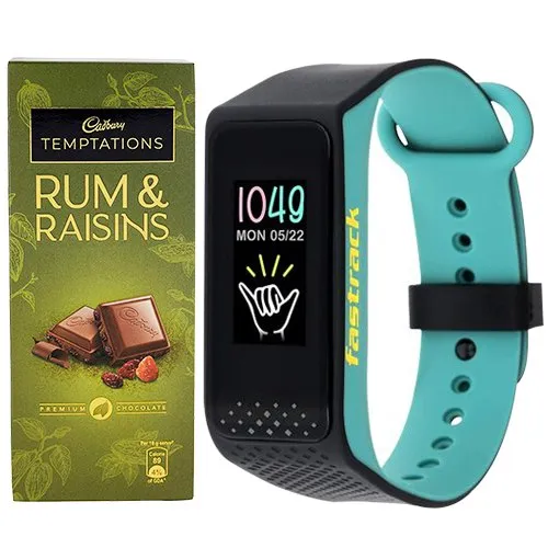 Remarkable Pair of Fastrack Smart Watch N Cadbury Temptation Chocolate