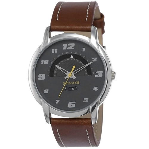 Iconic Sonata RPM Analog Grey Dial Mens Watch