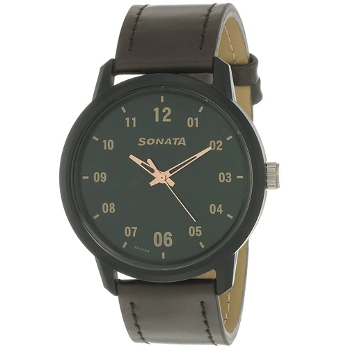 Smart Sonata Volt+ Analog Green Dial Mens Watch