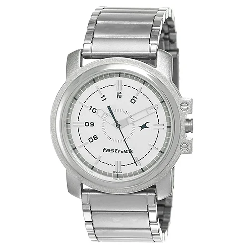 Outstanding  Economy Analog White Dial Gents Watch