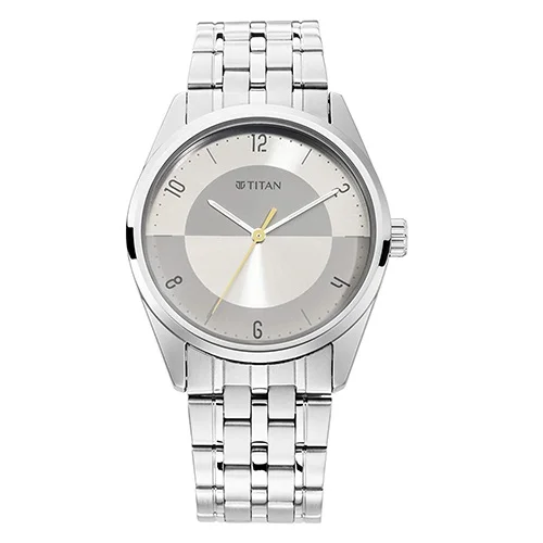 Stunning Titan Neo Economy Analog Gray Dial Mens Watch