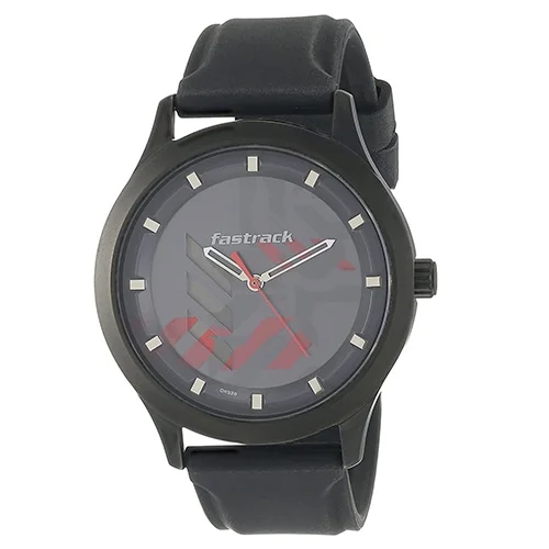 Impressive Fastrack Analog Blue Dial Mens Watch