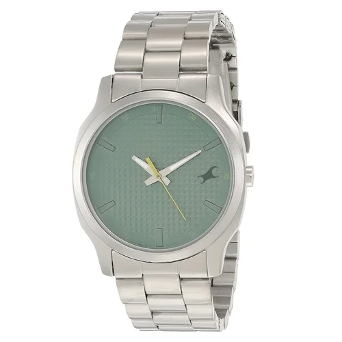 Classy Fastrack Casual Analog Green Dial Mens Watch