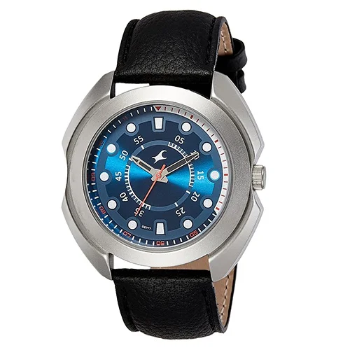 Trendy Fastrack Analog Blue Dial Mens Watch