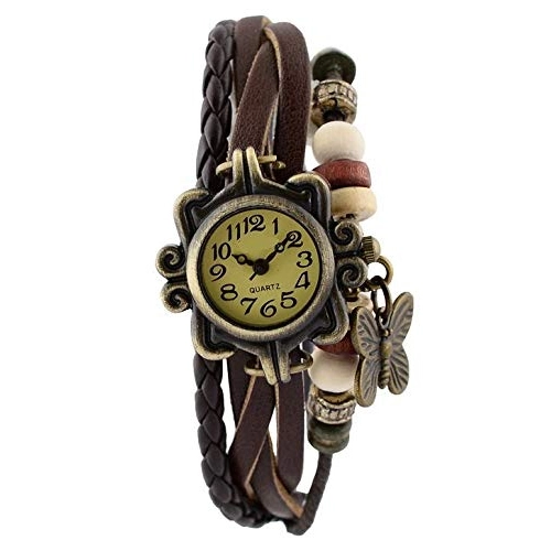 Beautifully crafted butterfly design watch cum bracelet