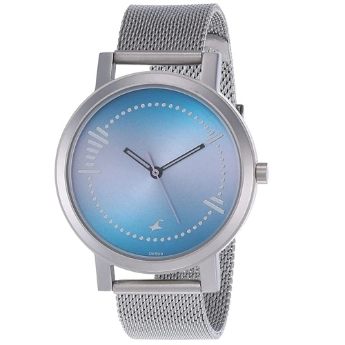 Fancy  Sunburn MultiColour Round Dial Ladies Watch