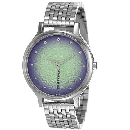 Lovely  Sunburn Round Dial Ladies Watch