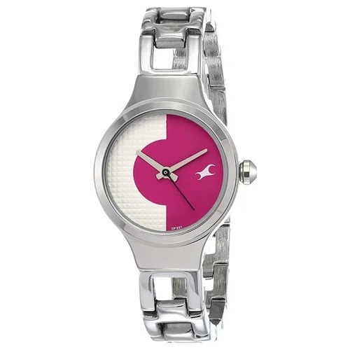 Beautiful Fastrack Pink Dial Analog Ladies Watch