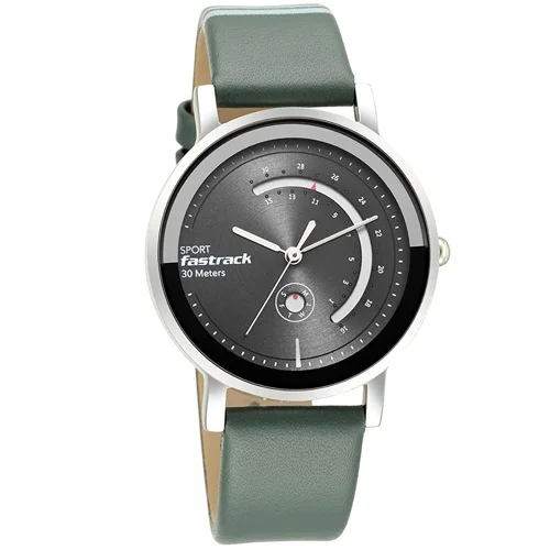 Stylish Fastrack Grey Dial Ladies Analog Watch