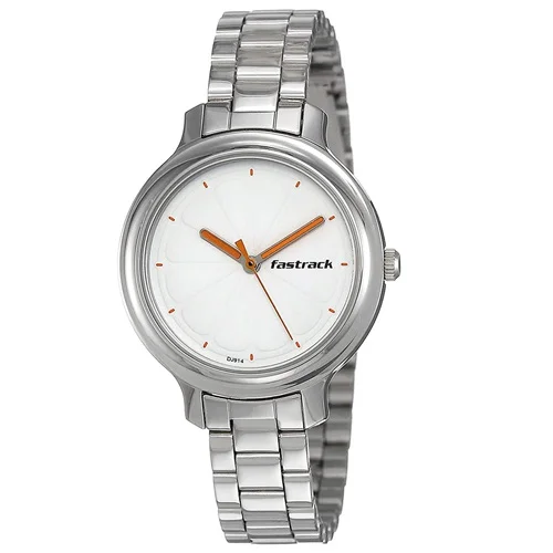 Amazing Fastrack Tropical Fruits White Dial Ladies Watch