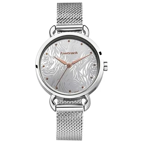 Elegant Fastrack Animal Print Ladies Analog Watch