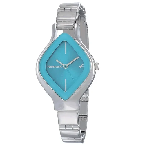 Splendid Fastrack Silver Dial Analog Ladies Watch