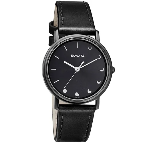 Chic Sonata Play Analog Black Dial Womens Watch